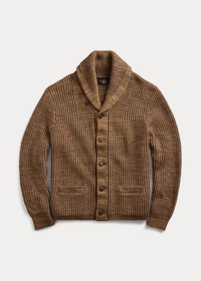 Men's Ralph Lauren Cotton-Blend Shawl Cardigan | 019687BEK